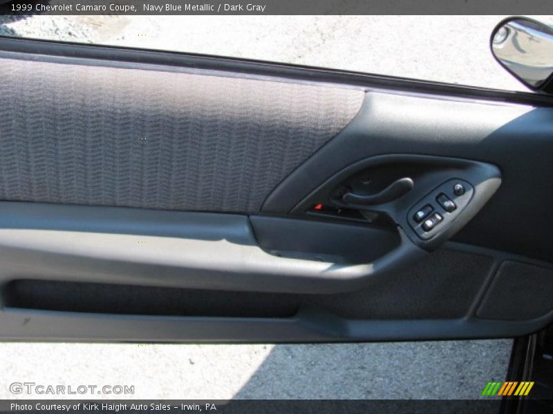 Navy Blue Metallic / Dark Gray 1999 Chevrolet Camaro Coupe