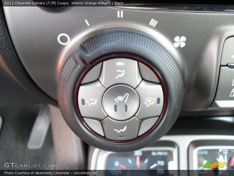 Inferno Orange Metallic / Black 2011 Chevrolet Camaro LT/RS Coupe