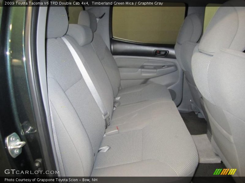 Timberland Green Mica / Graphite Gray 2009 Toyota Tacoma V6 TRD Double Cab 4x4