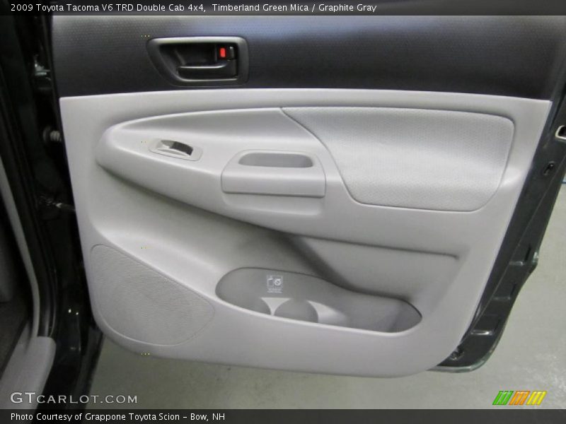 Timberland Green Mica / Graphite Gray 2009 Toyota Tacoma V6 TRD Double Cab 4x4