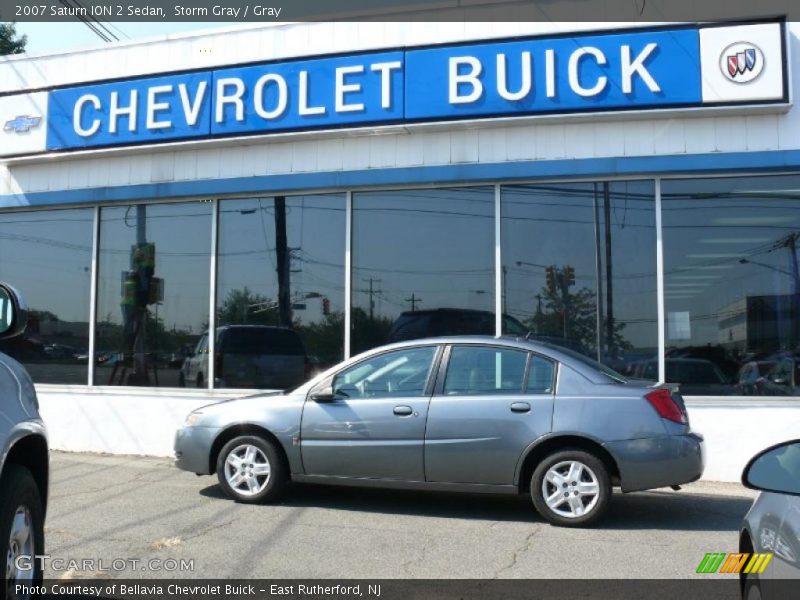 Storm Gray / Gray 2007 Saturn ION 2 Sedan
