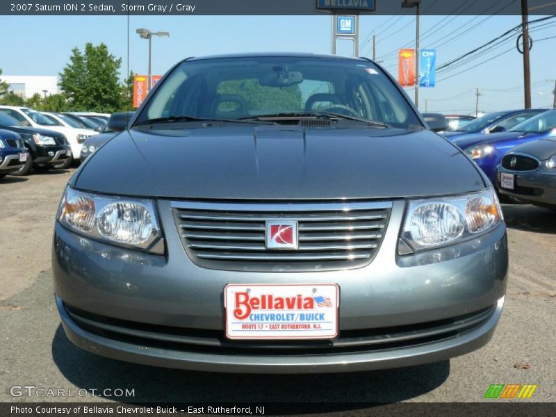 Storm Gray / Gray 2007 Saturn ION 2 Sedan