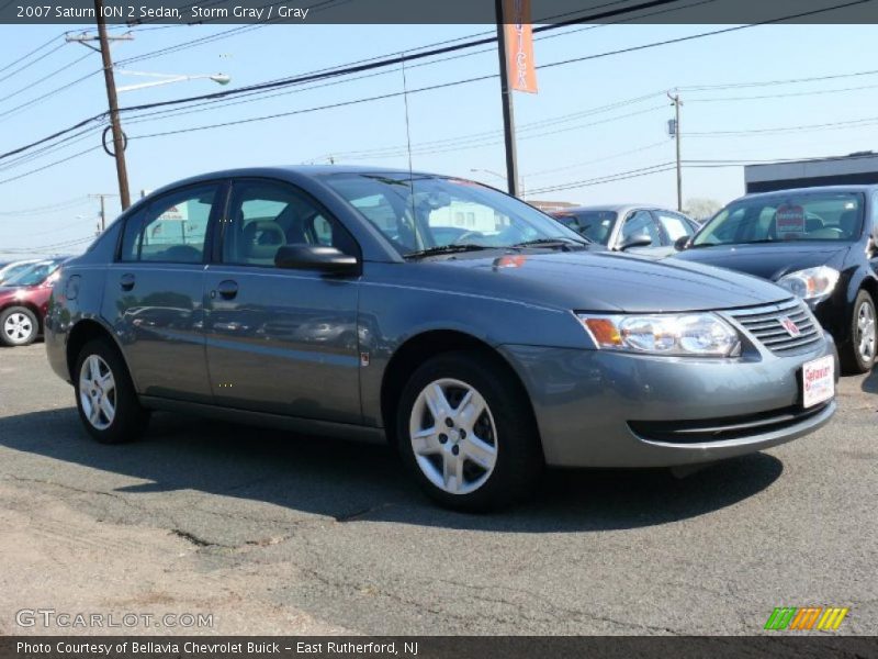 Storm Gray / Gray 2007 Saturn ION 2 Sedan