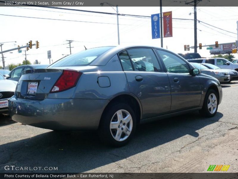 Storm Gray / Gray 2007 Saturn ION 2 Sedan