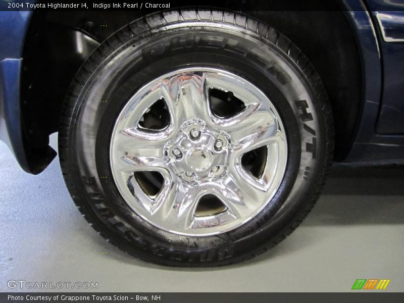 Indigo Ink Pearl / Charcoal 2004 Toyota Highlander I4