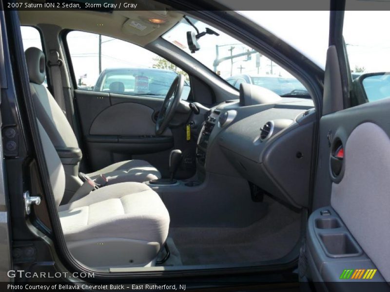 Storm Gray / Gray 2007 Saturn ION 2 Sedan