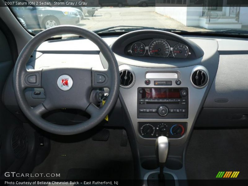 Storm Gray / Gray 2007 Saturn ION 2 Sedan