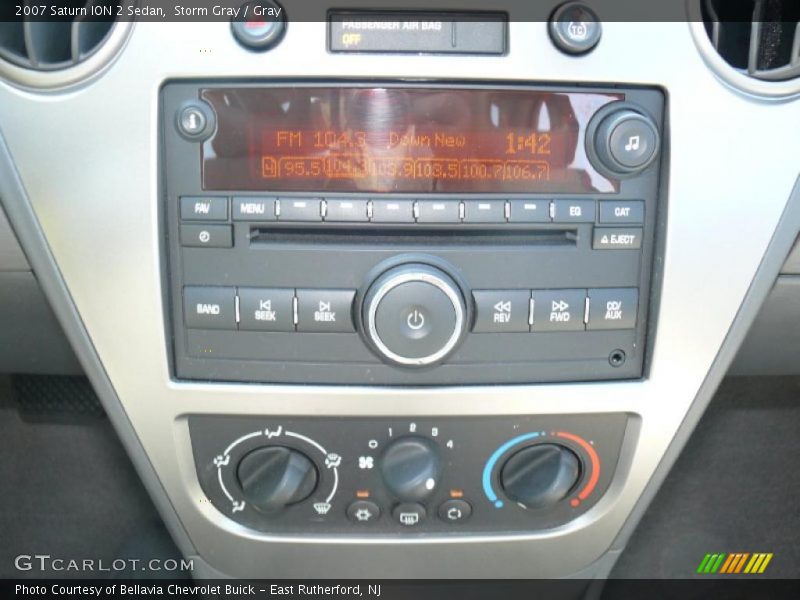 Storm Gray / Gray 2007 Saturn ION 2 Sedan