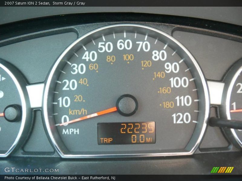 Storm Gray / Gray 2007 Saturn ION 2 Sedan
