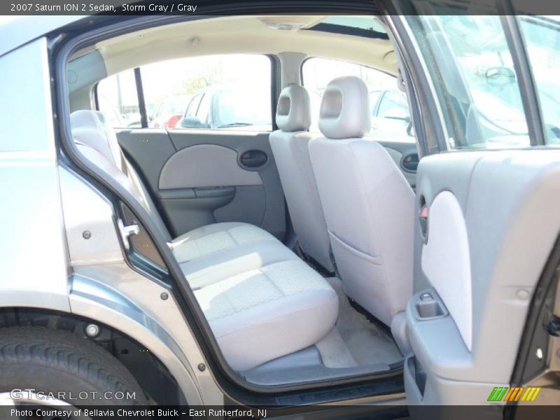 Storm Gray / Gray 2007 Saturn ION 2 Sedan