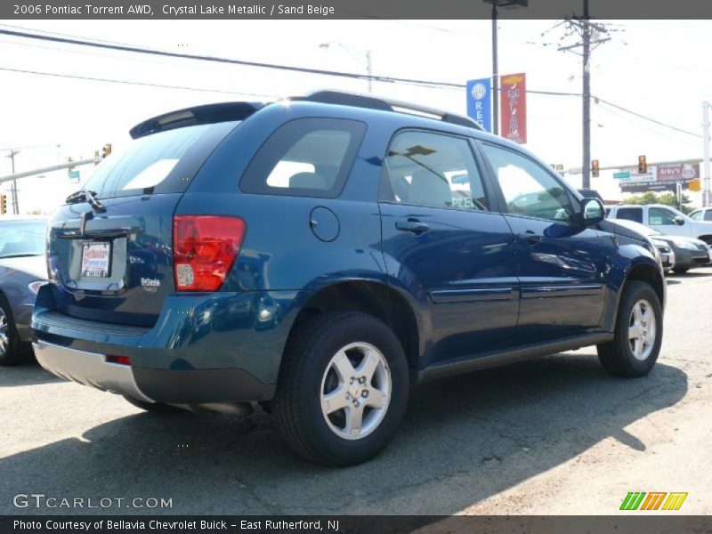 Crystal Lake Metallic / Sand Beige 2006 Pontiac Torrent AWD