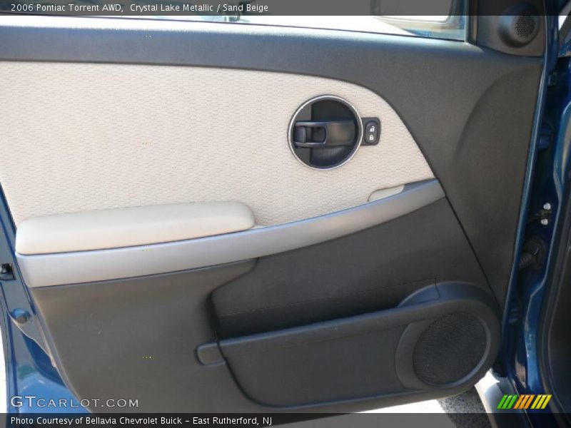 Crystal Lake Metallic / Sand Beige 2006 Pontiac Torrent AWD