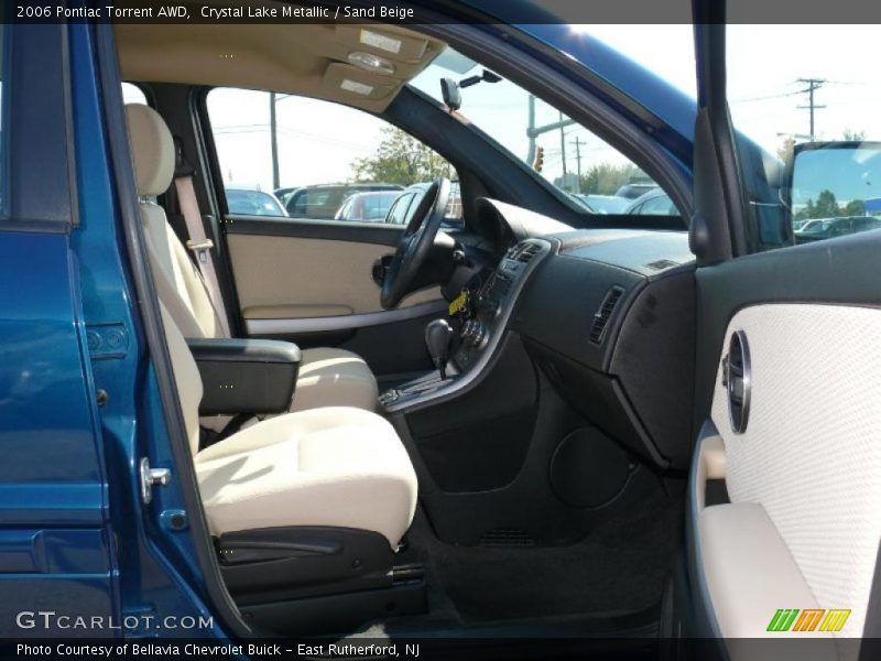 Crystal Lake Metallic / Sand Beige 2006 Pontiac Torrent AWD