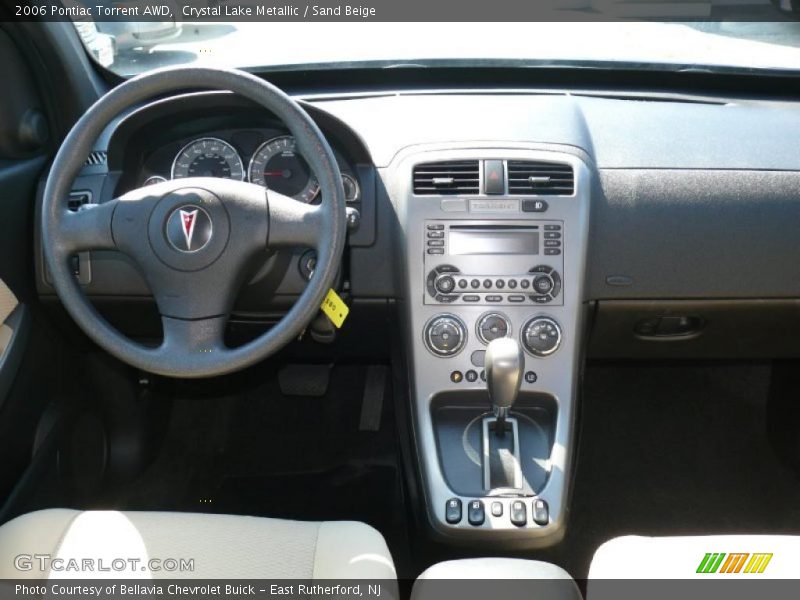 Crystal Lake Metallic / Sand Beige 2006 Pontiac Torrent AWD