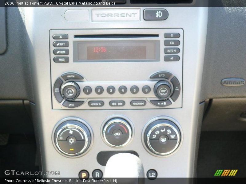 Crystal Lake Metallic / Sand Beige 2006 Pontiac Torrent AWD