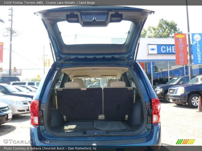 Crystal Lake Metallic / Sand Beige 2006 Pontiac Torrent AWD