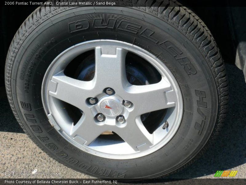 Crystal Lake Metallic / Sand Beige 2006 Pontiac Torrent AWD
