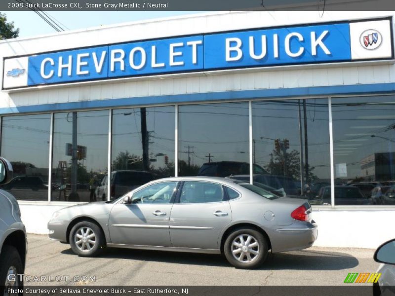 Stone Gray Metallic / Neutral 2008 Buick LaCrosse CXL