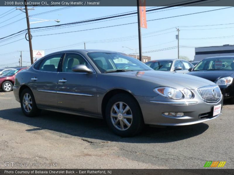 Stone Gray Metallic / Neutral 2008 Buick LaCrosse CXL