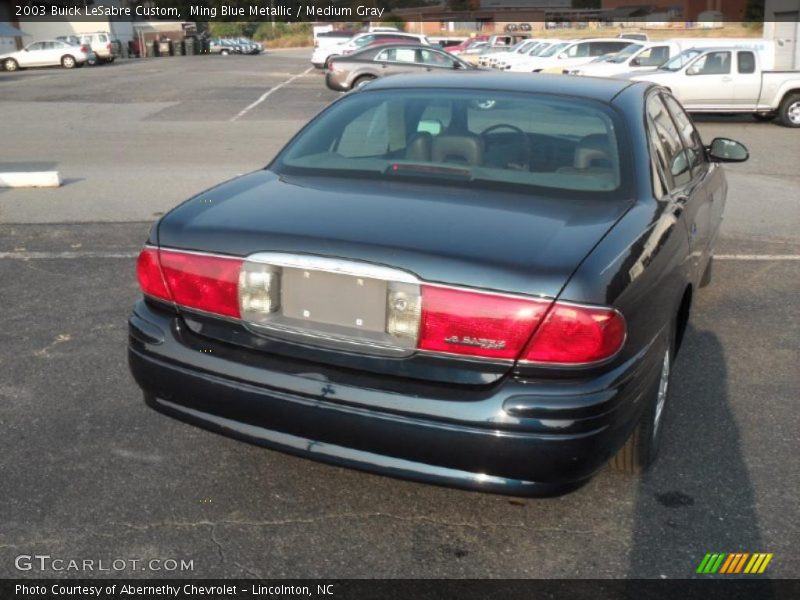Ming Blue Metallic / Medium Gray 2003 Buick LeSabre Custom