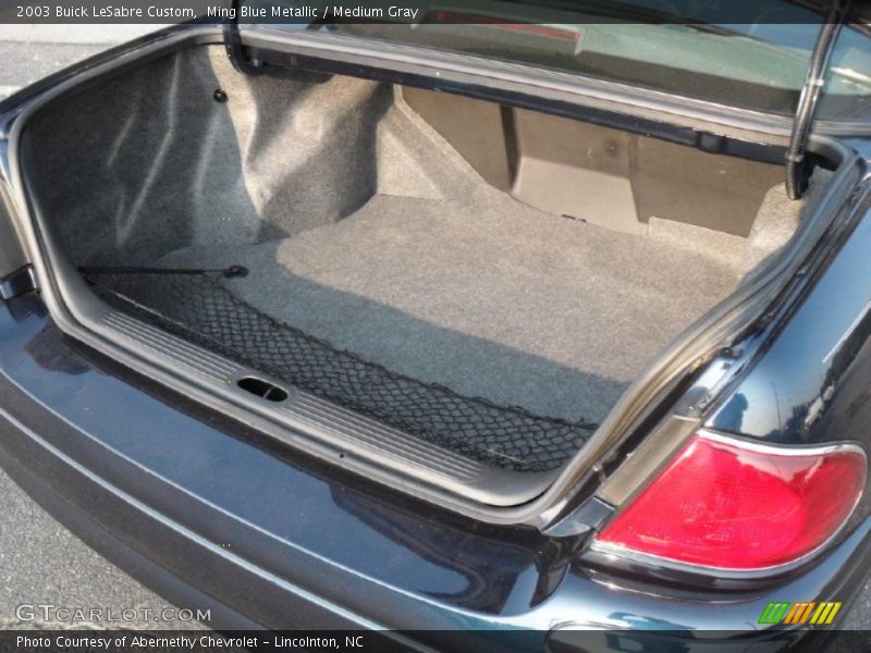 Ming Blue Metallic / Medium Gray 2003 Buick LeSabre Custom