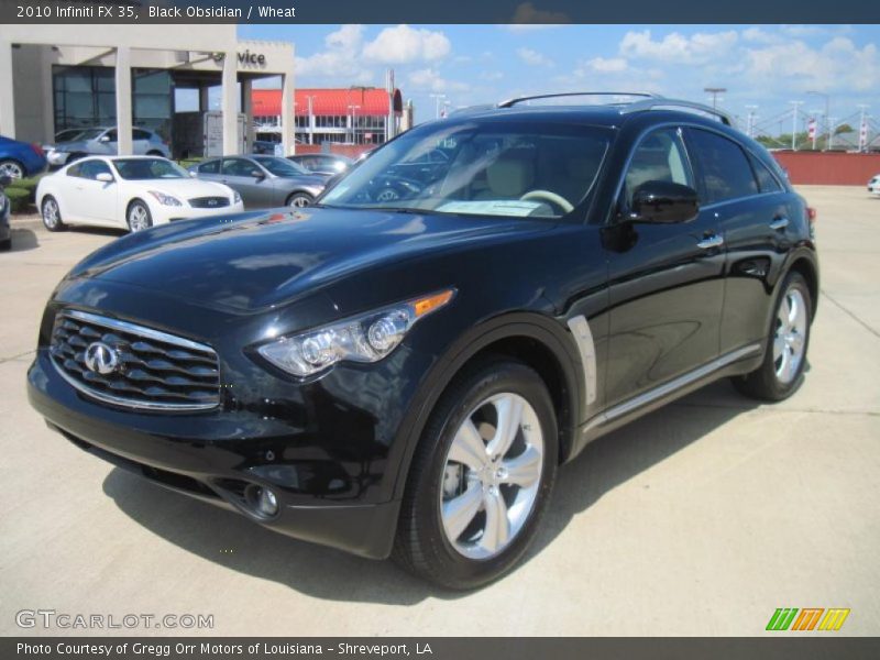 Black Obsidian / Wheat 2010 Infiniti FX 35