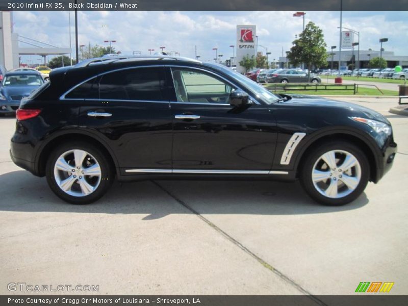 Black Obsidian / Wheat 2010 Infiniti FX 35