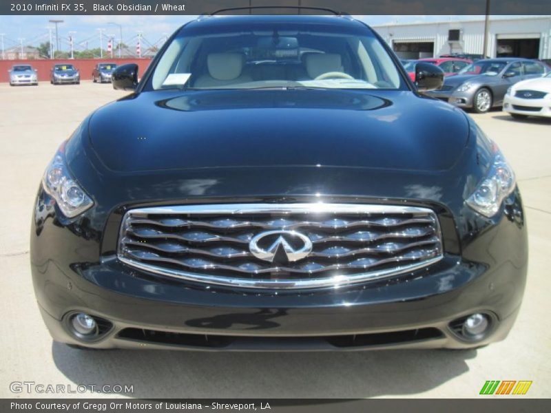 Black Obsidian / Wheat 2010 Infiniti FX 35