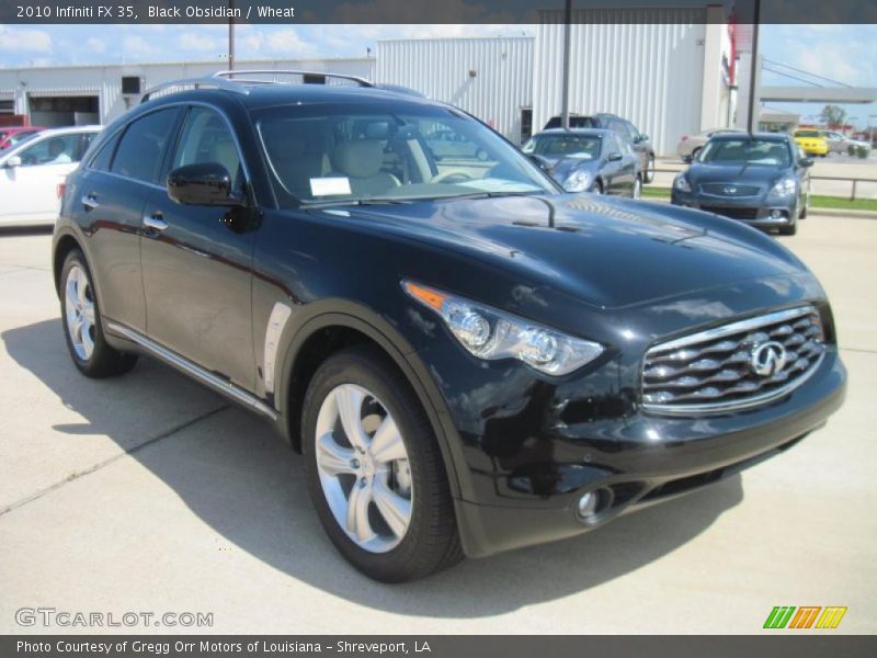 Black Obsidian / Wheat 2010 Infiniti FX 35