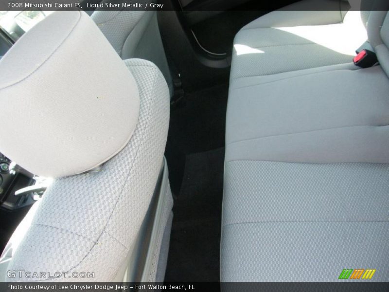 Liquid Silver Metallic / Gray 2008 Mitsubishi Galant ES