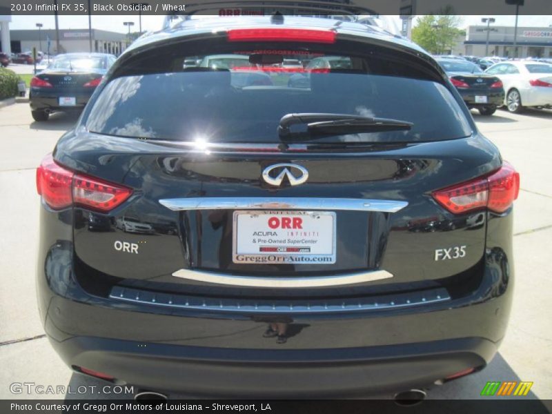 Black Obsidian / Wheat 2010 Infiniti FX 35