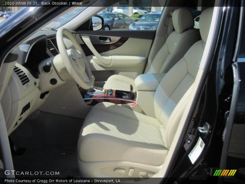 Black Obsidian / Wheat 2010 Infiniti FX 35