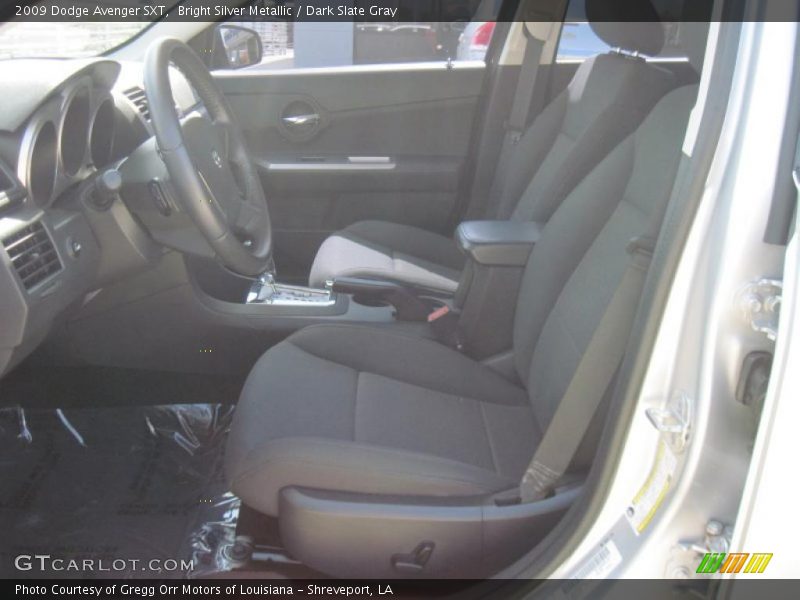 Bright Silver Metallic / Dark Slate Gray 2009 Dodge Avenger SXT