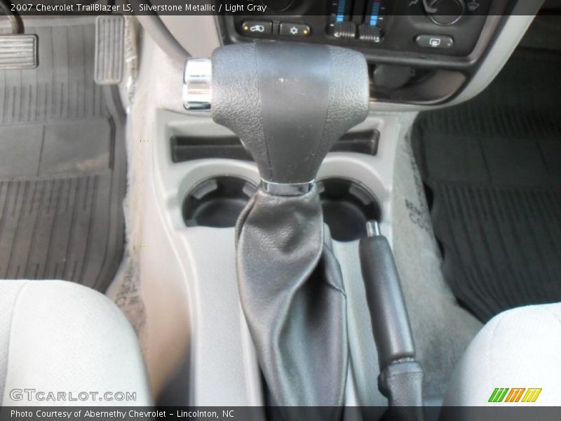 Silverstone Metallic / Light Gray 2007 Chevrolet TrailBlazer LS