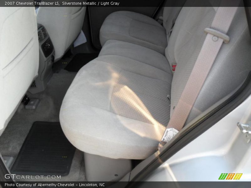 Silverstone Metallic / Light Gray 2007 Chevrolet TrailBlazer LS