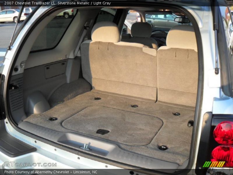 Silverstone Metallic / Light Gray 2007 Chevrolet TrailBlazer LS