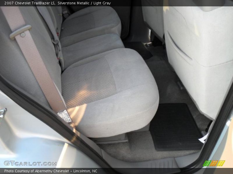 Silverstone Metallic / Light Gray 2007 Chevrolet TrailBlazer LS