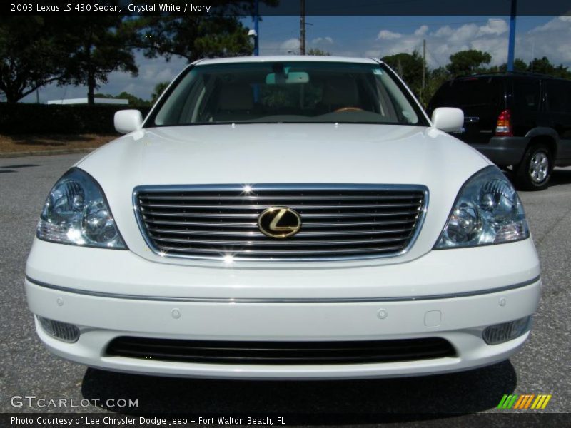 Crystal White / Ivory 2003 Lexus LS 430 Sedan