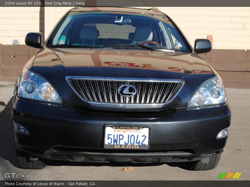 Flint Gray Mica / Ivory 2004 Lexus RX 330