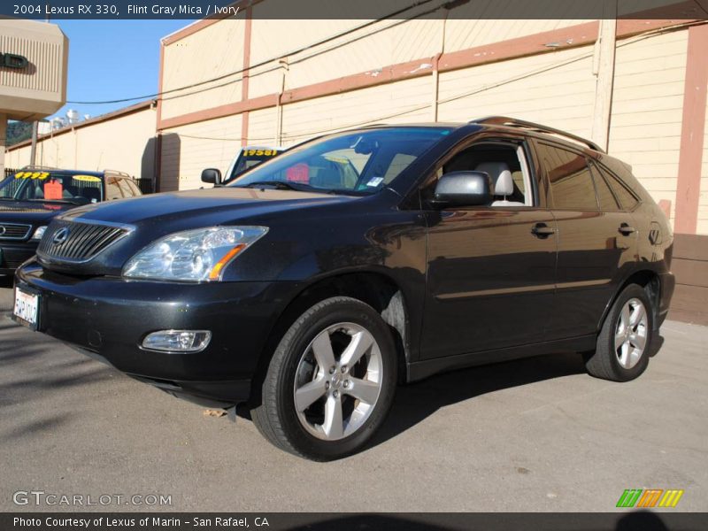 Flint Gray Mica / Ivory 2004 Lexus RX 330