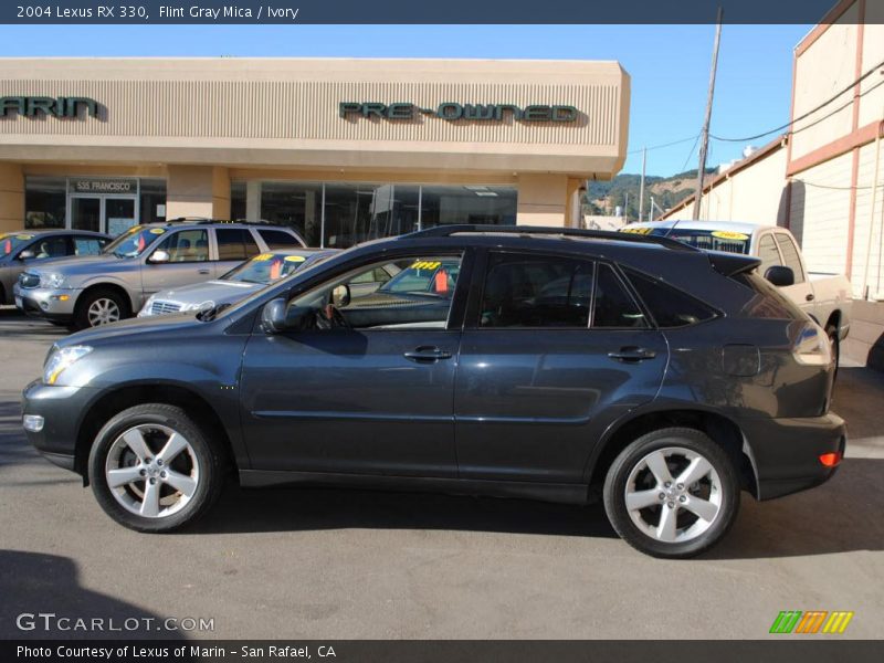 Flint Gray Mica / Ivory 2004 Lexus RX 330