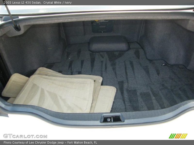 Crystal White / Ivory 2003 Lexus LS 430 Sedan