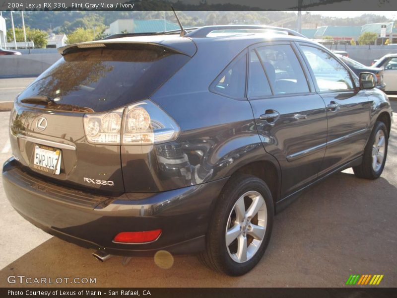 Flint Gray Mica / Ivory 2004 Lexus RX 330