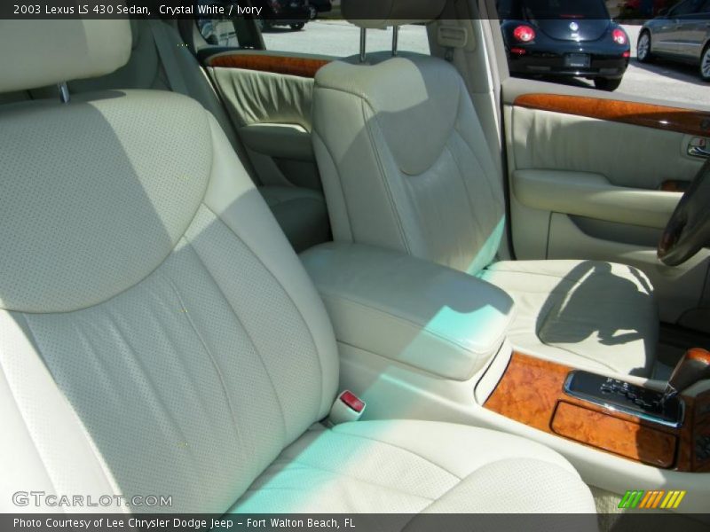 Crystal White / Ivory 2003 Lexus LS 430 Sedan