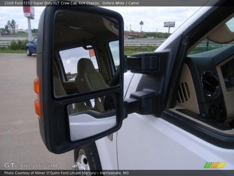 Oxford White / Camel 2008 Ford F350 Super Duty XLT Crew Cab 4x4 Chassis
