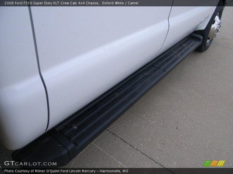 Oxford White / Camel 2008 Ford F350 Super Duty XLT Crew Cab 4x4 Chassis