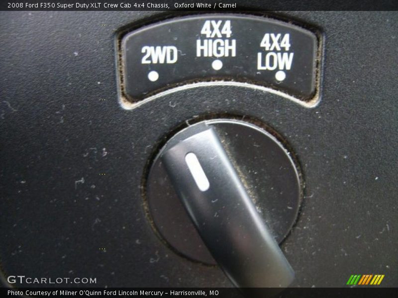 Oxford White / Camel 2008 Ford F350 Super Duty XLT Crew Cab 4x4 Chassis