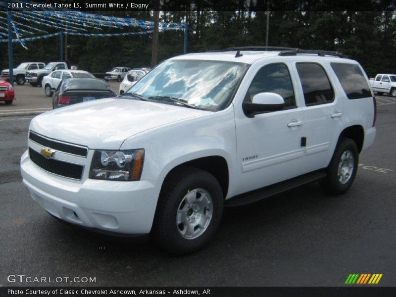 Summit White / Ebony 2011 Chevrolet Tahoe LS