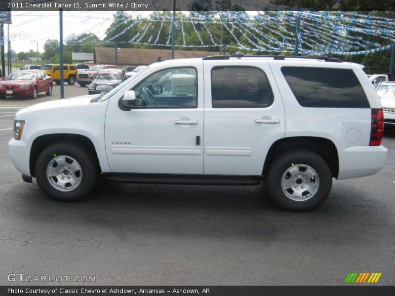 Summit White / Ebony 2011 Chevrolet Tahoe LS