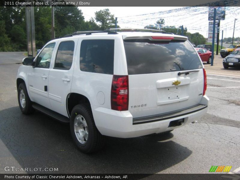 Summit White / Ebony 2011 Chevrolet Tahoe LS